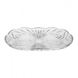 Bandeja 23,8x14cm De Cristal Ecológico Alberta  